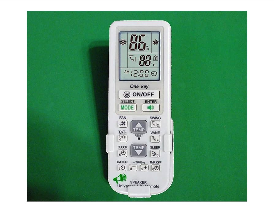エアコン UNIVERSAL REMOTE UMA-ACRM04A ユニバーサルリモコン・エアコンリモコン・品番UMA-ACRM04